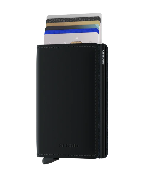 Slimwallet, Matte Black - Image 2