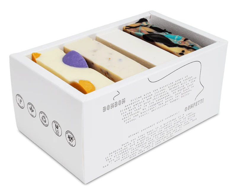 Soap Bar Starter Set of 4 Bars, Soap Addict - Image 1
