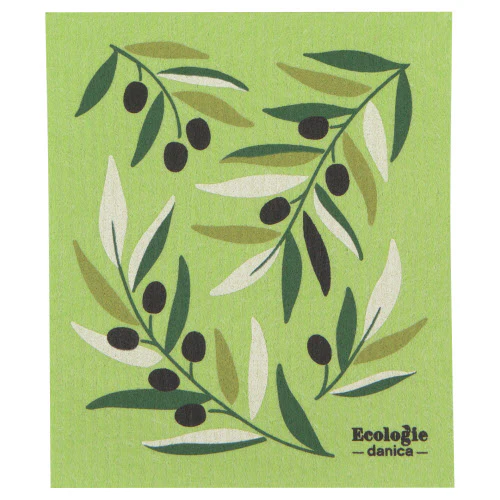 Swedish Dish Cloth Olives - Image 1