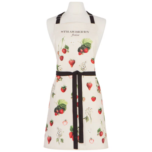 Apron - Vintage Strawberries - Image 1