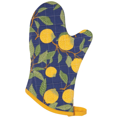 Oven Mitt Set, Lemons - Image 1