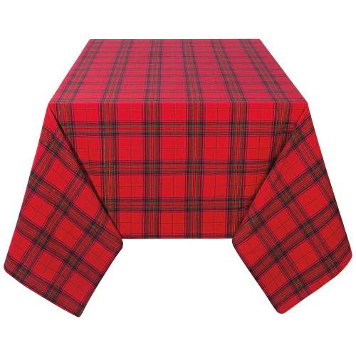 Tablecloth Plaid Red - Image 1