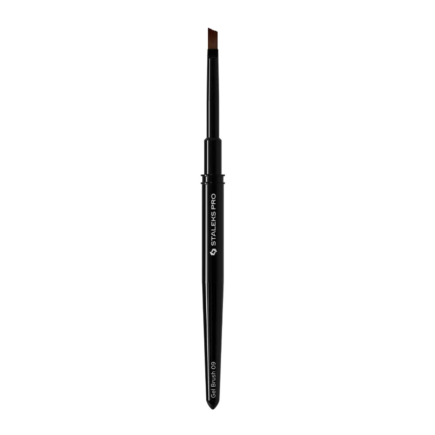 STALEKS – Angled Brush for Gel Expert Width 6mm / Length 9mm – NBE-09