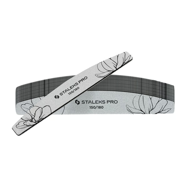 STALEKS - Crescent Mineral Nail File EXPERT 40 150/180 grit, 25pcs - NFE-40-150/180-25 - Image 2