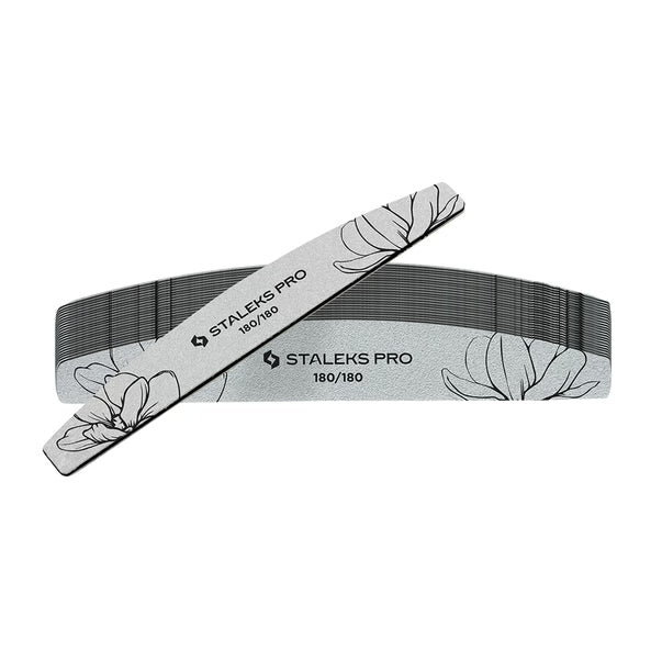 STALEKS - Crescent Mineral Nail File EXPERT 40 180/180 grit, 25pcs - NFE-40-180/180-25 - Image 2