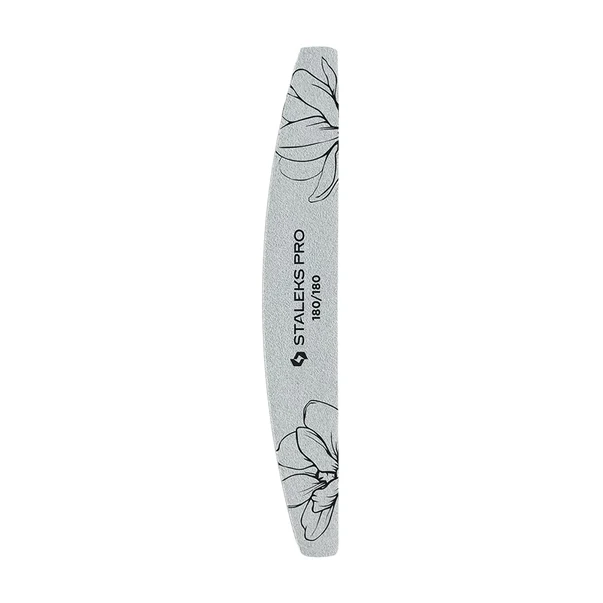 STALEKS – Crescent Mineral Nail File EXPERT 40 180/180 grit, 25pcs – NFE-40-180/180-25