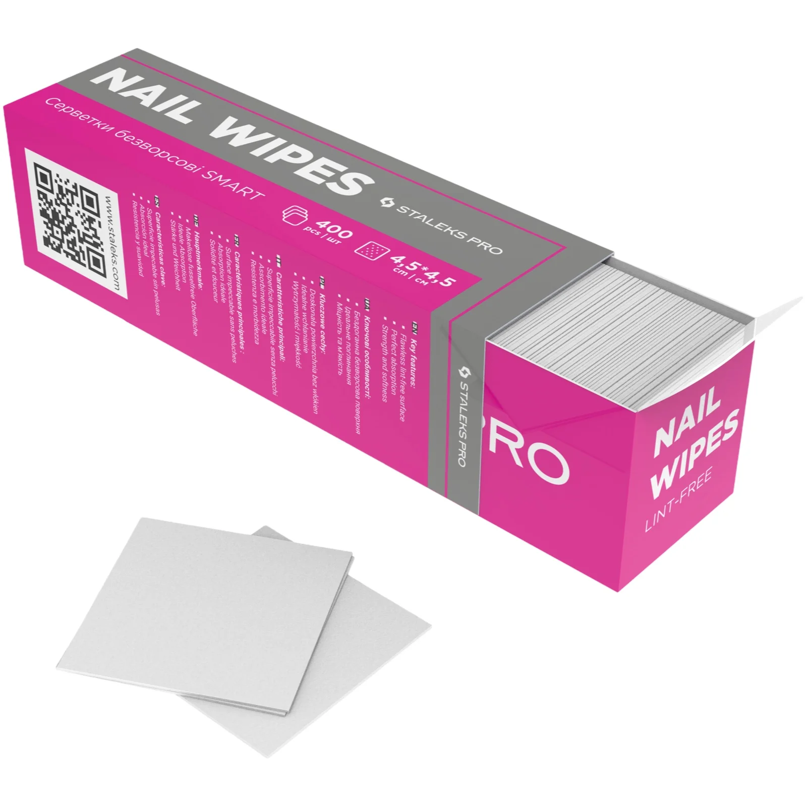 STALEKS – Lint-Free Wipes SMART (400pcs) WS- 400