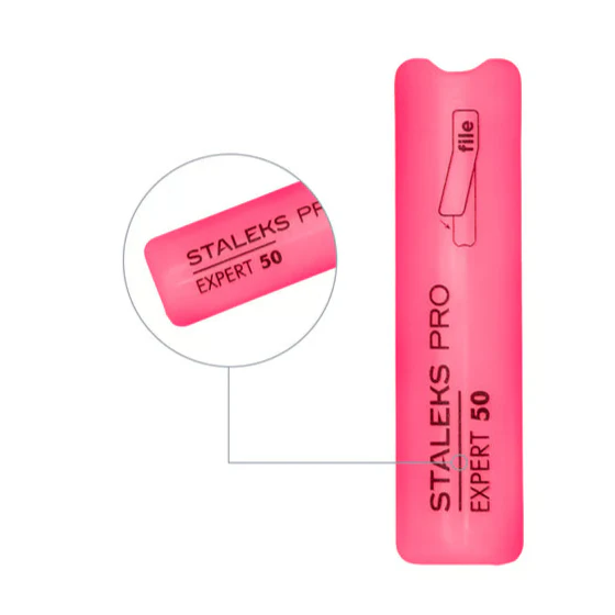 STALEKS - Short Beveled Plastic Base For Nail File EXPERT 50 - Image 2