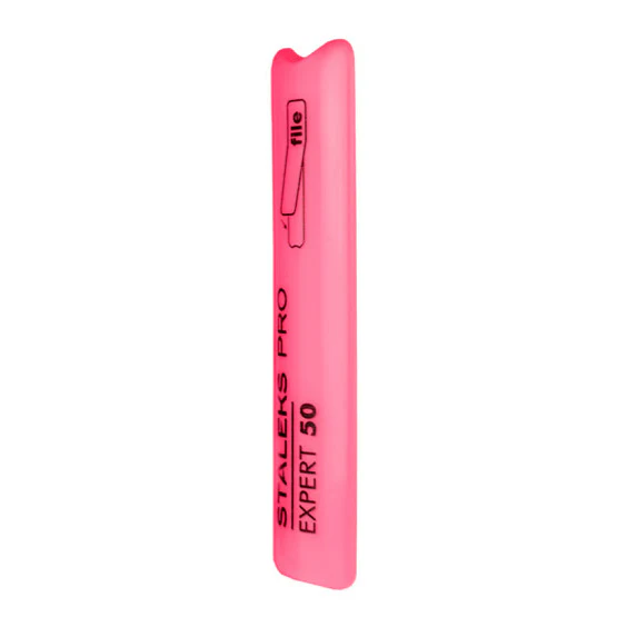 STALEKS - Short Beveled Plastic Base For Nail File EXPERT 50 - Image 3