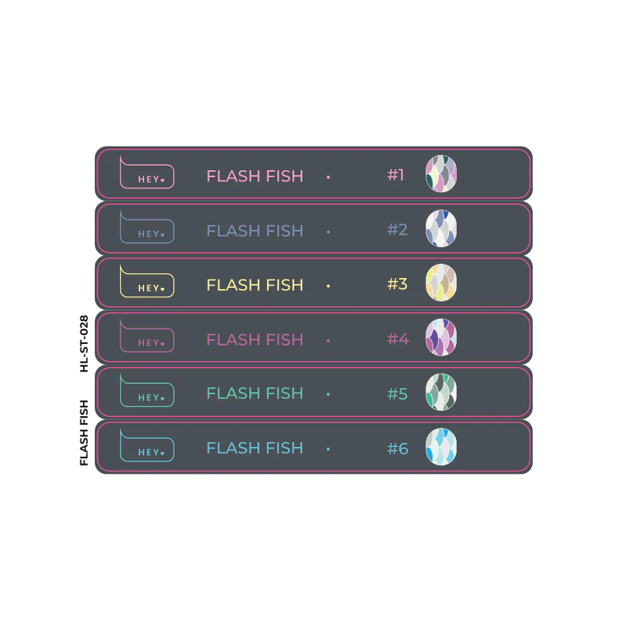 HEYLOVE - Stickers for Swatches Flash Collection #28 - Image 1