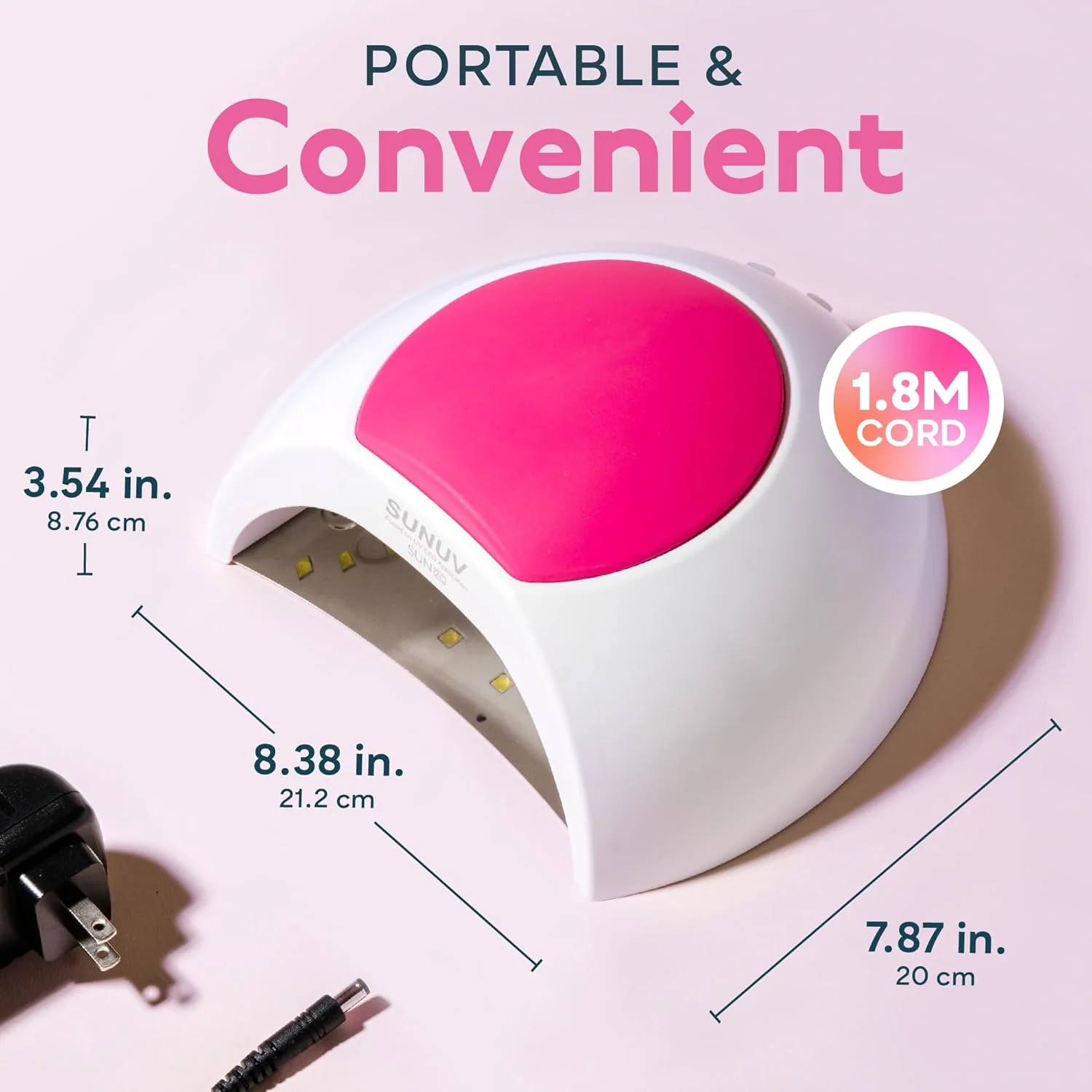 SUNUV SUN2C 48W UV LED Nail Lamp - Image 3