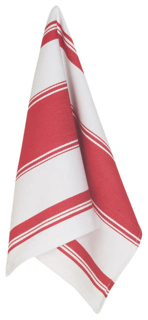 Dish Towel Symmetry Red
