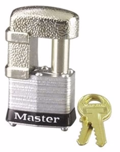 Masterlock Hasp orTrigger-Type Coupler Lock w/ 2 Pin Sizes