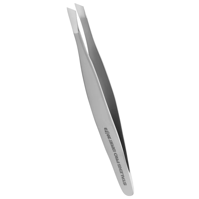 STALEKS PRO EXPERT 20/3 EYEBROW TWEEZERS (WIDE SLANT) TE-20/3 - STALEKS™ - Image 2