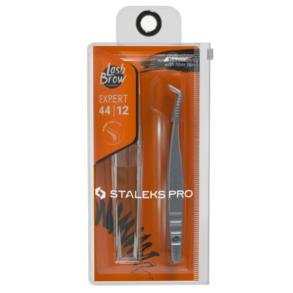 STALEKS PRO EXPERT 44 TYPE 12 PROFESSIONAL EYELASH TWEEZERS TE-44/12 - STALEKS™ - Image 3