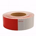 Red & White Reflective Tape, SALE- Comes in 18 inch sections