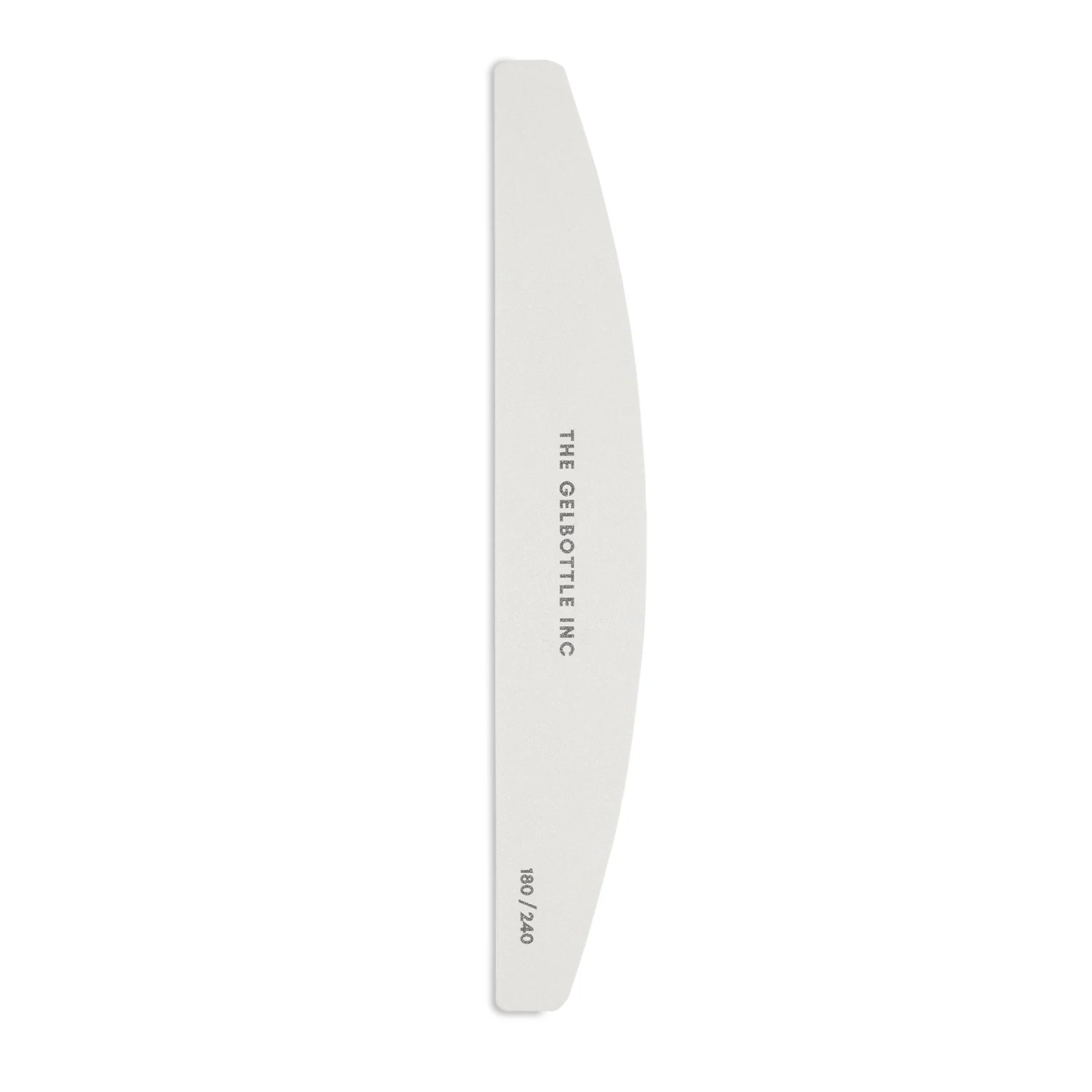 The GelBottle - 180/240 White Half Moon Nail File, 5 Pack - Image 1