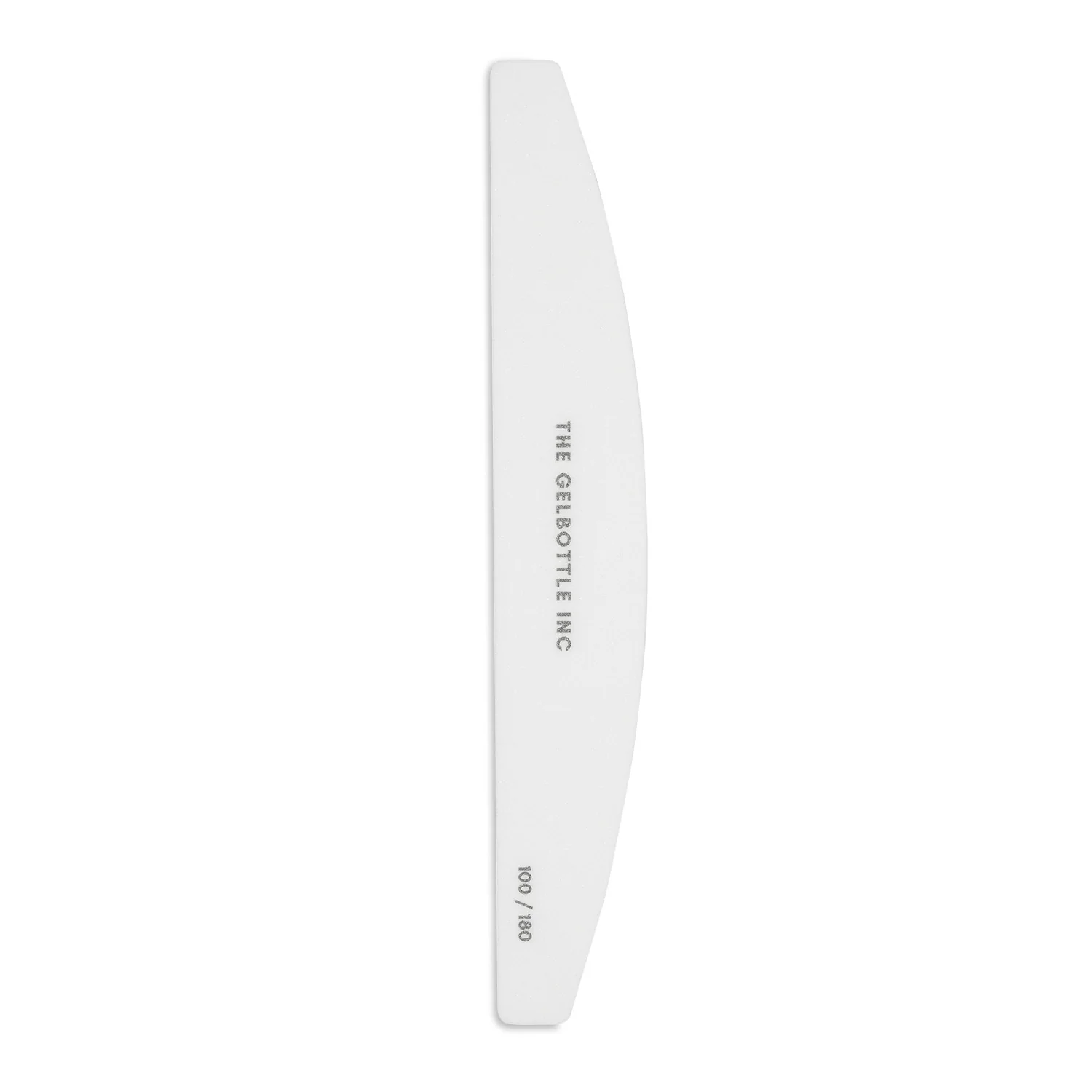 The GelBottle - 100/180 White Half Moon Nail Buffer, 5 Pack - Image 1