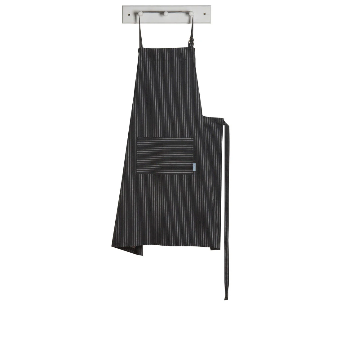 Apron, Oversized, Pinstripe Black - Image 1