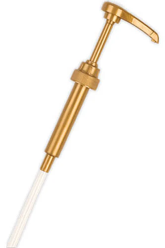 Syrup Dispensing Pump Gold - Image 1