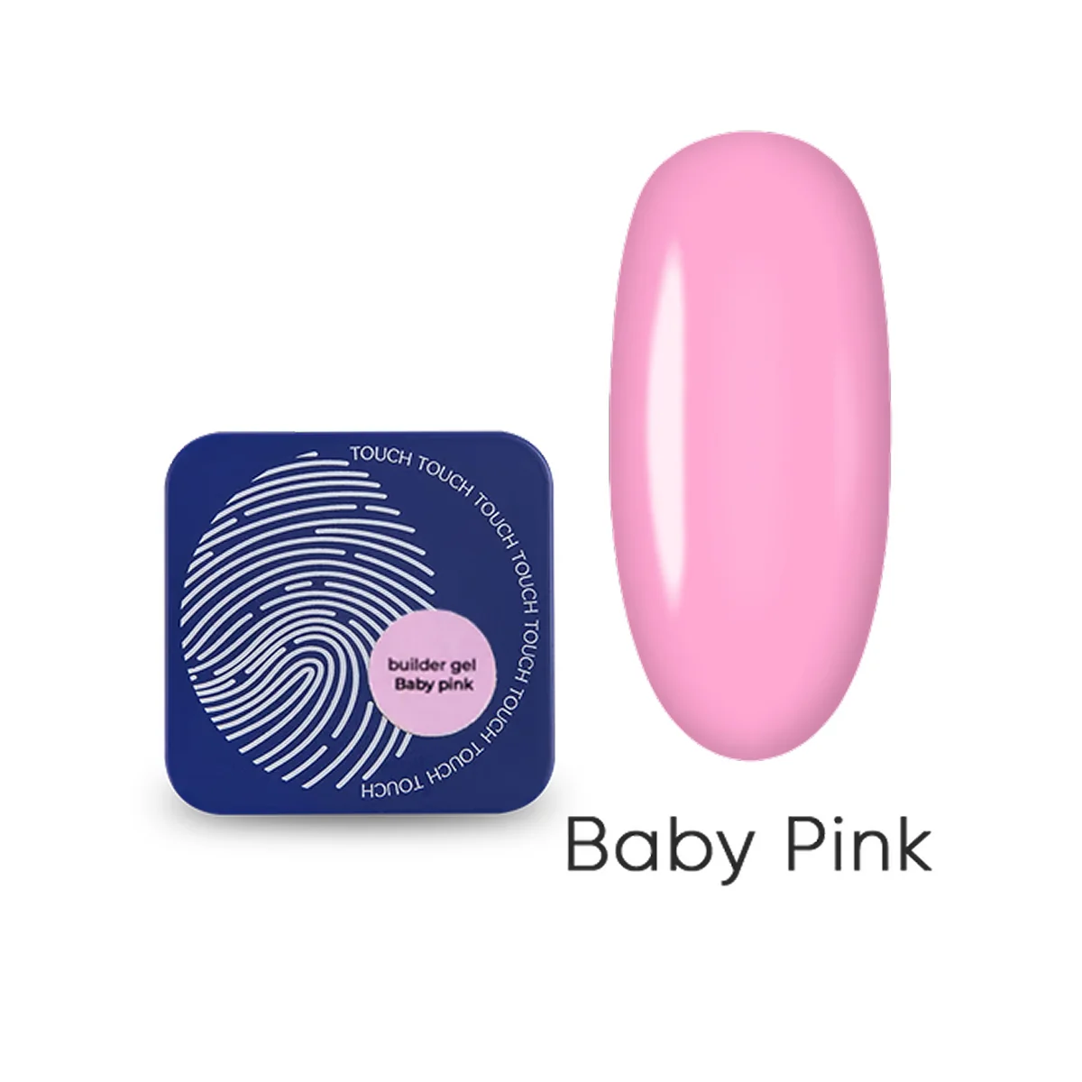 TOUCH – Builder Gel Baby Pink, 10ml / 30 ml