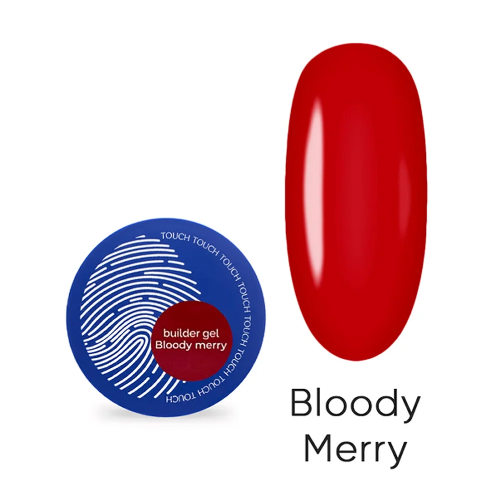 TOUCH - Builder gel Bloody Merry, 15ml - Image 1