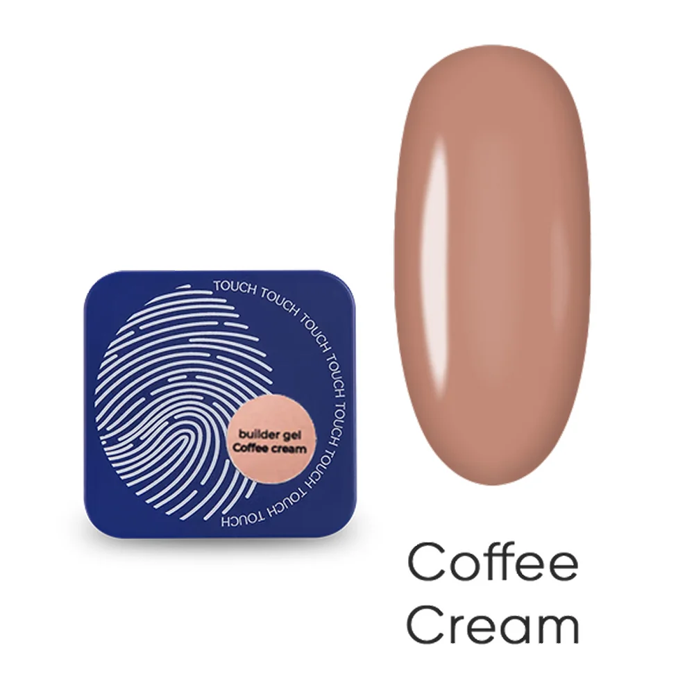 TOUCH – Builder Gel Coffee Cream, 10ml / 30ml
