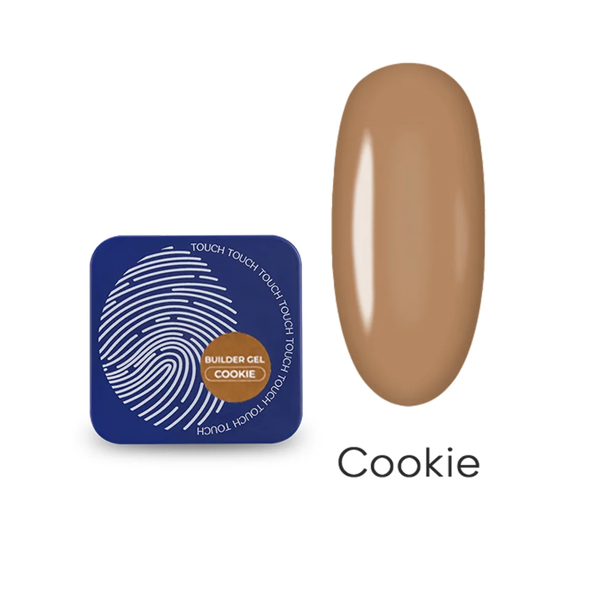 TOUCH - Builder Gel Cookie, 10ml / 30ml - Image 1