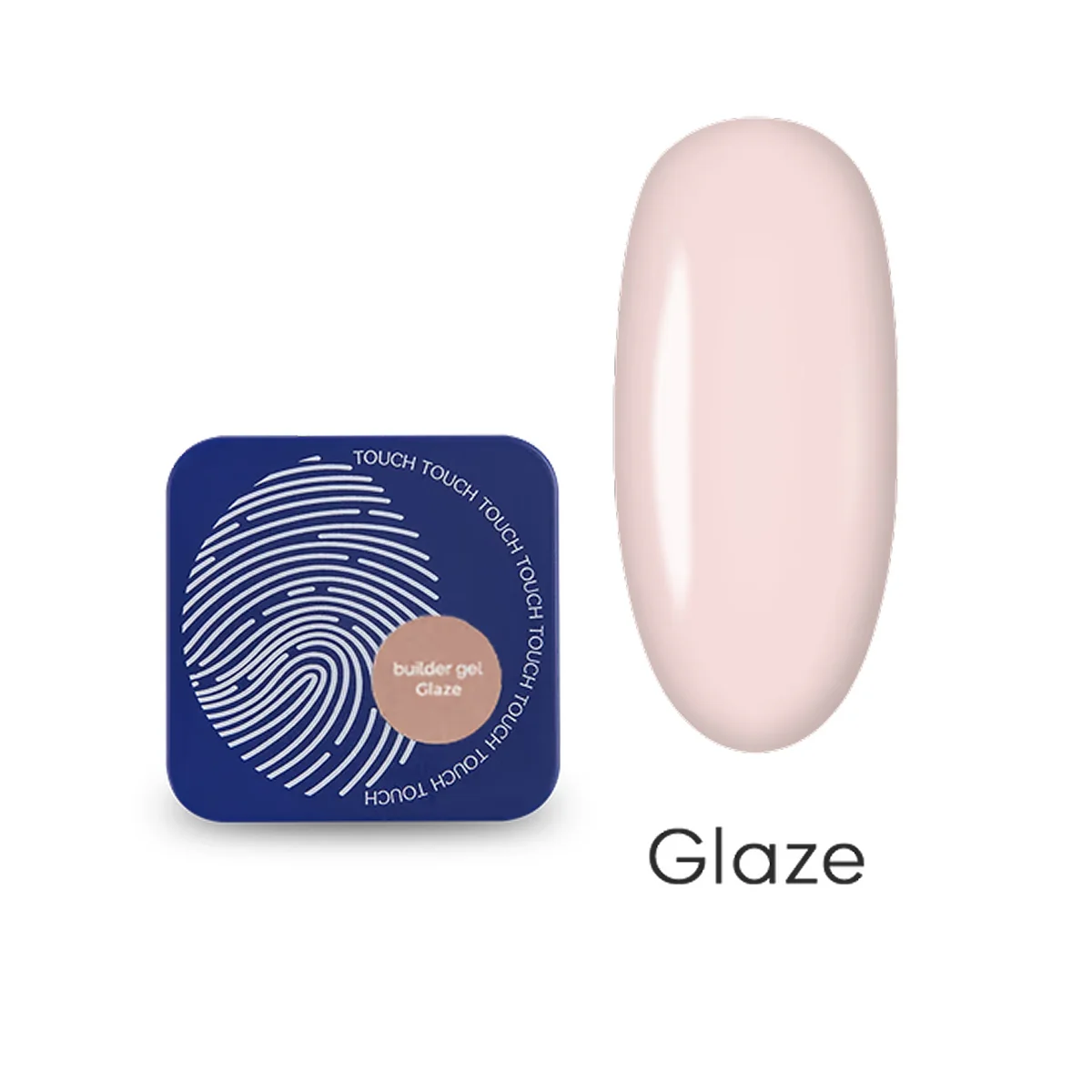 TOUCH - Builder Gel Glaze, 10ml / 30 ml - Image 1