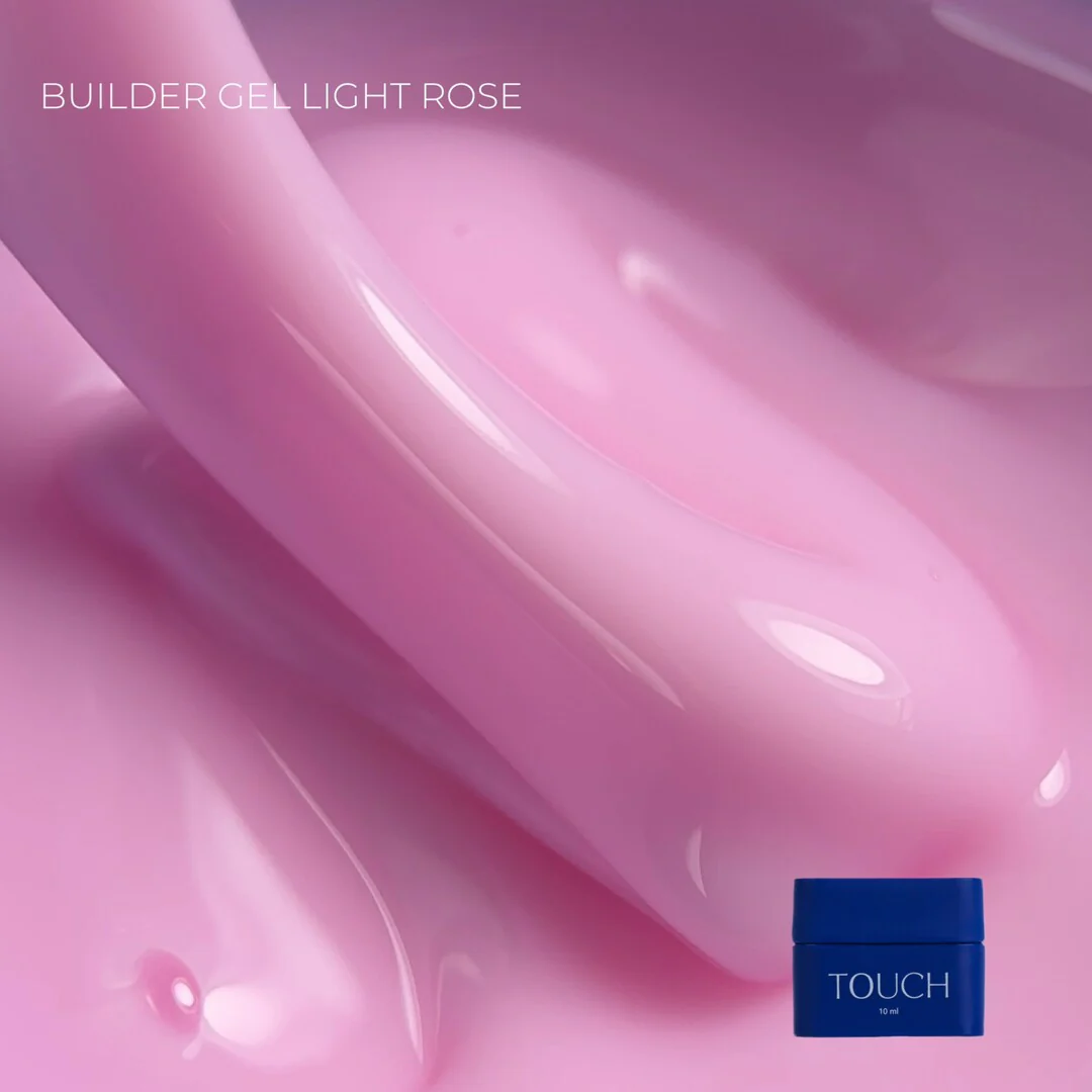 TOUCH - Builder Gel Light Rose, 10ml / 30ml - Image 3