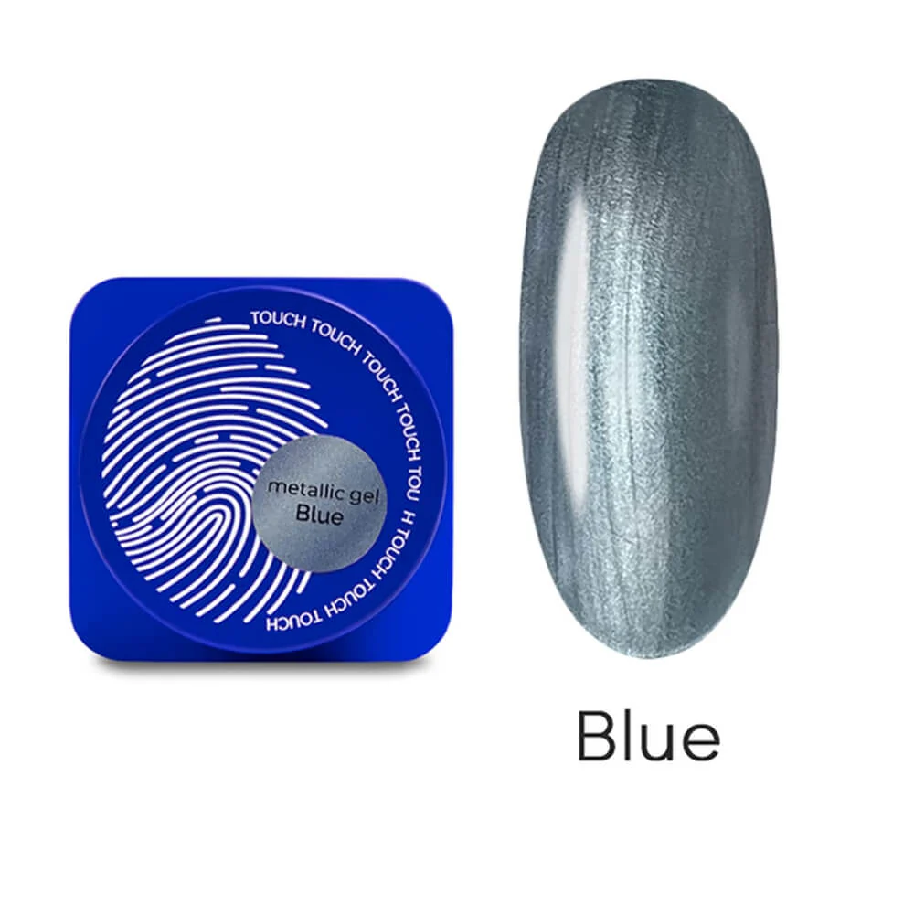 TOUCH – Metallic Gel Blue, 5ml