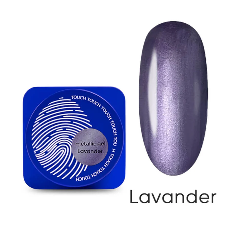 TOUCH – Metallic Gel Lavander, 5ml