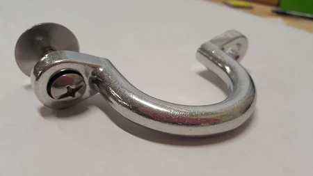 Tie Ring Mounting Hardware KIT, S. Steel, Re-usable!  (3 wall-thickness choices) - Image 2