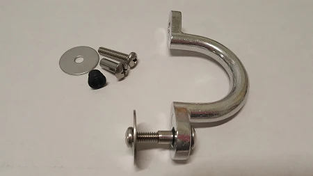 Tie Ring Mounting Hardware KIT, S. Steel, Re-usable!  (3 wall-thickness choices) - Image 3