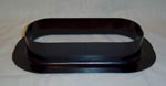 Two-Way Roof Vent Plastic Trim, HIGH PROFILE