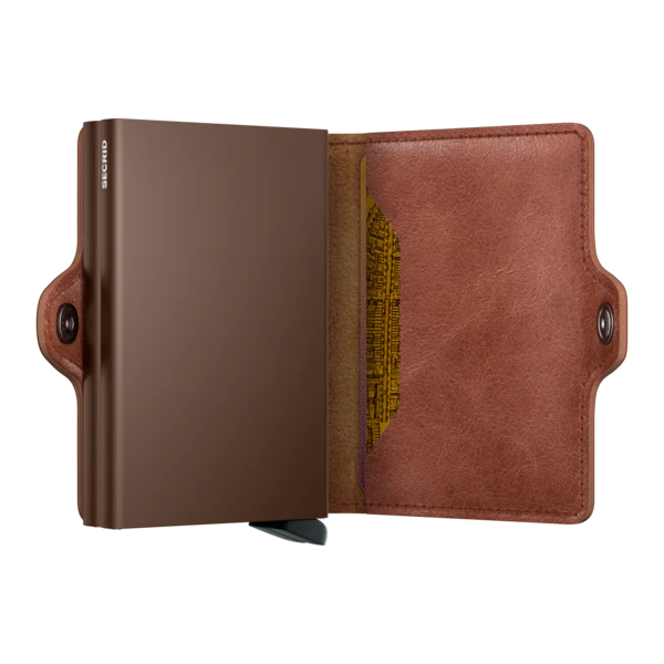 Twinwallet - Vintage Cognac Brown - Image 2
