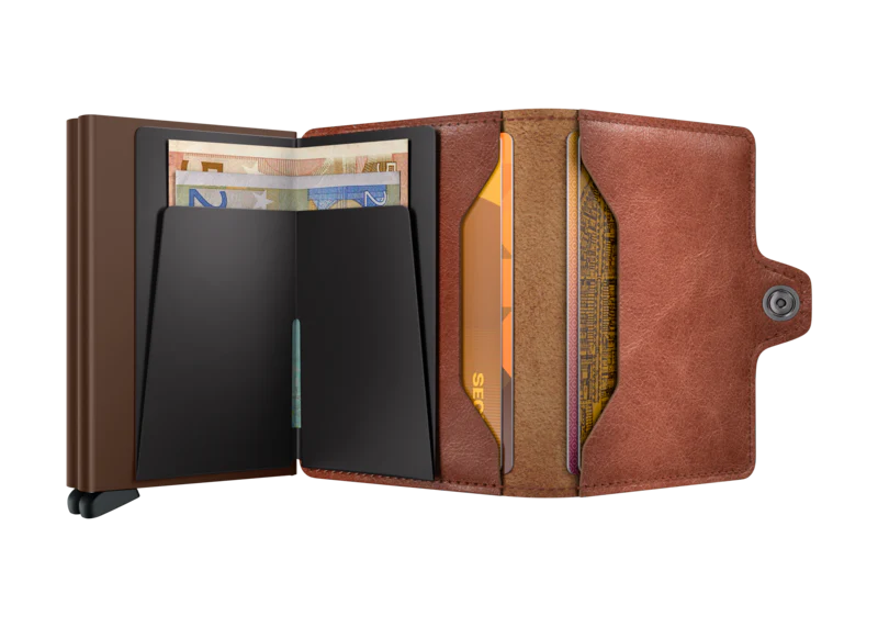 Twinwallet - Vintage Cognac Brown - Image 3