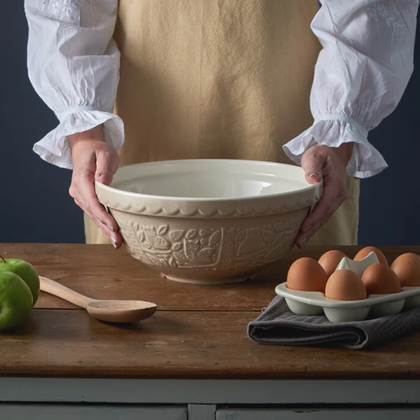 Mixing Bowl, Forest Owl - Image 2