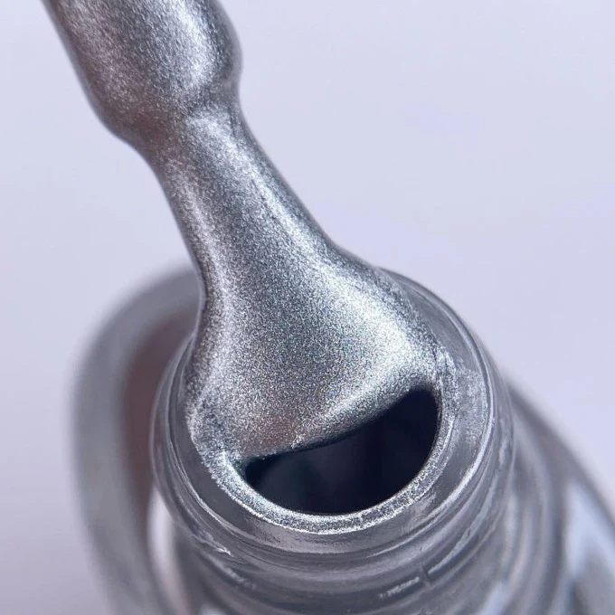 DARK Stamping Polish Silver #03, 10ml - Image 3