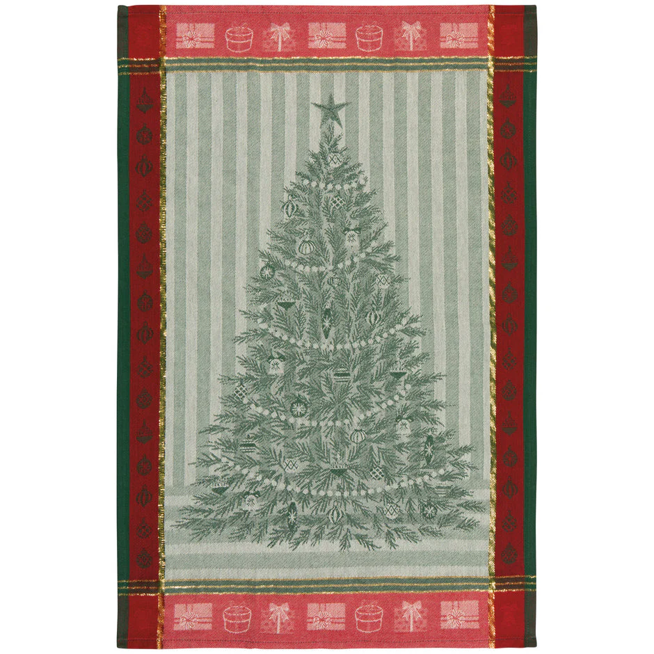 Teatowel,Jacquard,  Festive Fir - Image 1