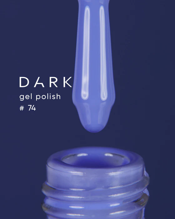 DARK Gel Polish #74, 6ml - Image 1
