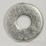 Washer, #12 or #14 X 1 inch Diameter, Zinc or Stainless Steel