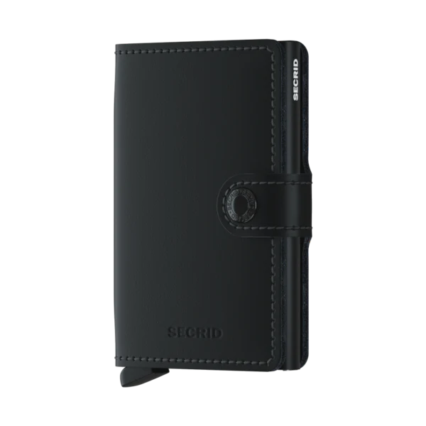 Miniwallet, Matte Black - Image 1