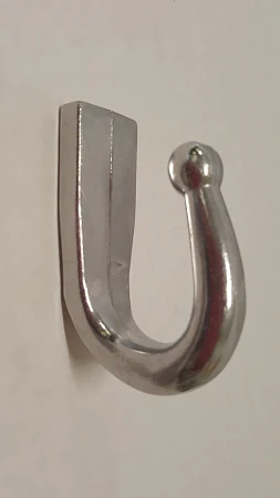 Rope Hook, Aluminum Weld-On