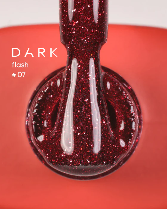 DARK Gel Polish Flash #07, 10ml Light-Reflecting Gel Polish