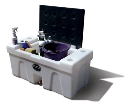 High Country Plastics 25 Gallon BENCH Water Caddy