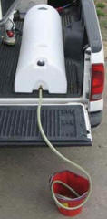 High Country Plastics 48 Gallon Lay-Down Water  Caddy - Image 1