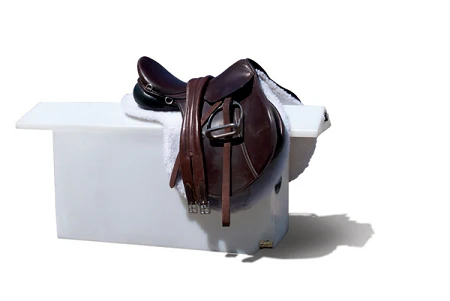 High Country Plastics 30 Gallon TWO-SADDLE Water Caddy - Image 1