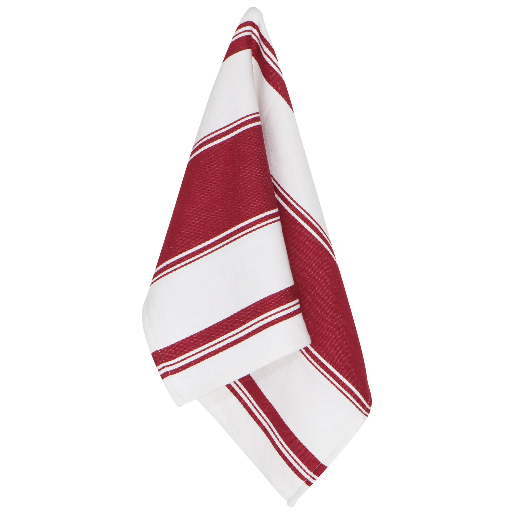 Tea Towel Symmetry - Carmine red - Image 1