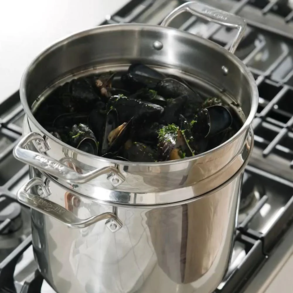 Stock Pot Multi Cooker Set, Stainless Steel - Image 2
